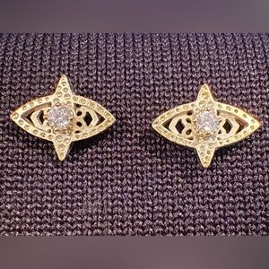 Kendra Scott Gold Starburst Earrings